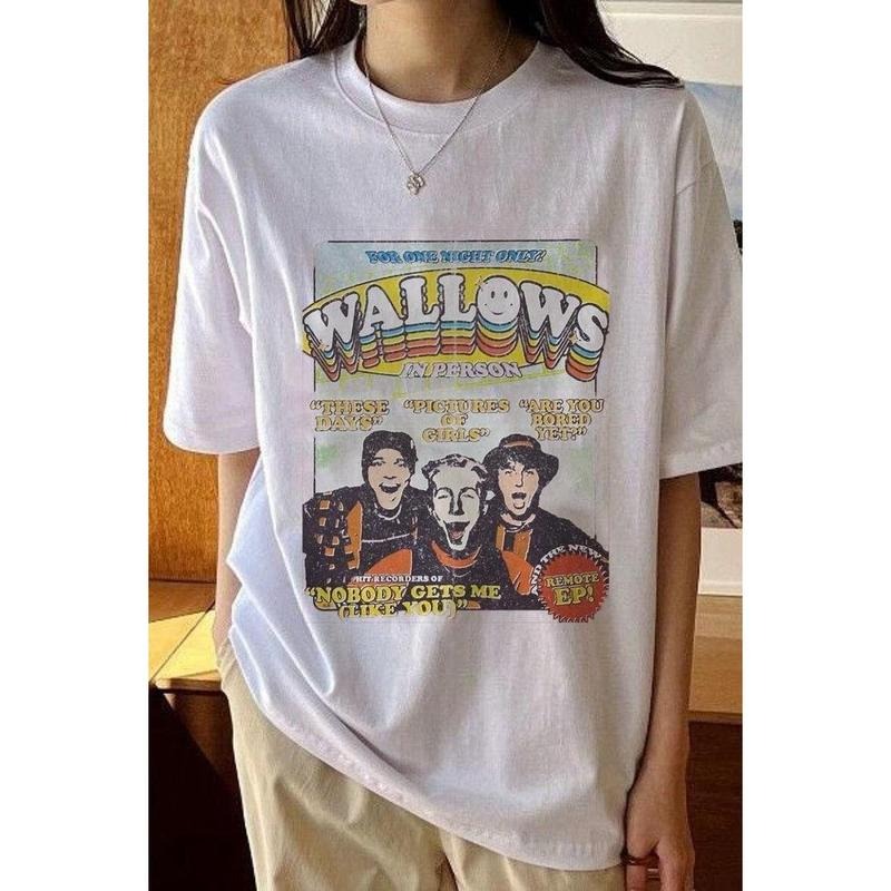 Wallows Uk Tour 2023 T-shirt, Tell Me That It's Over Tour Hoodie, Sweatshirt | HypeCrazeTee.com