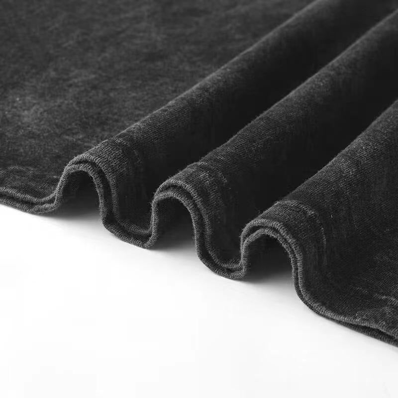 Washed T - Shirt Featuring "Turtles Chasing Sunsets" Motif: A Trendy and Relaxing Choice for Beach