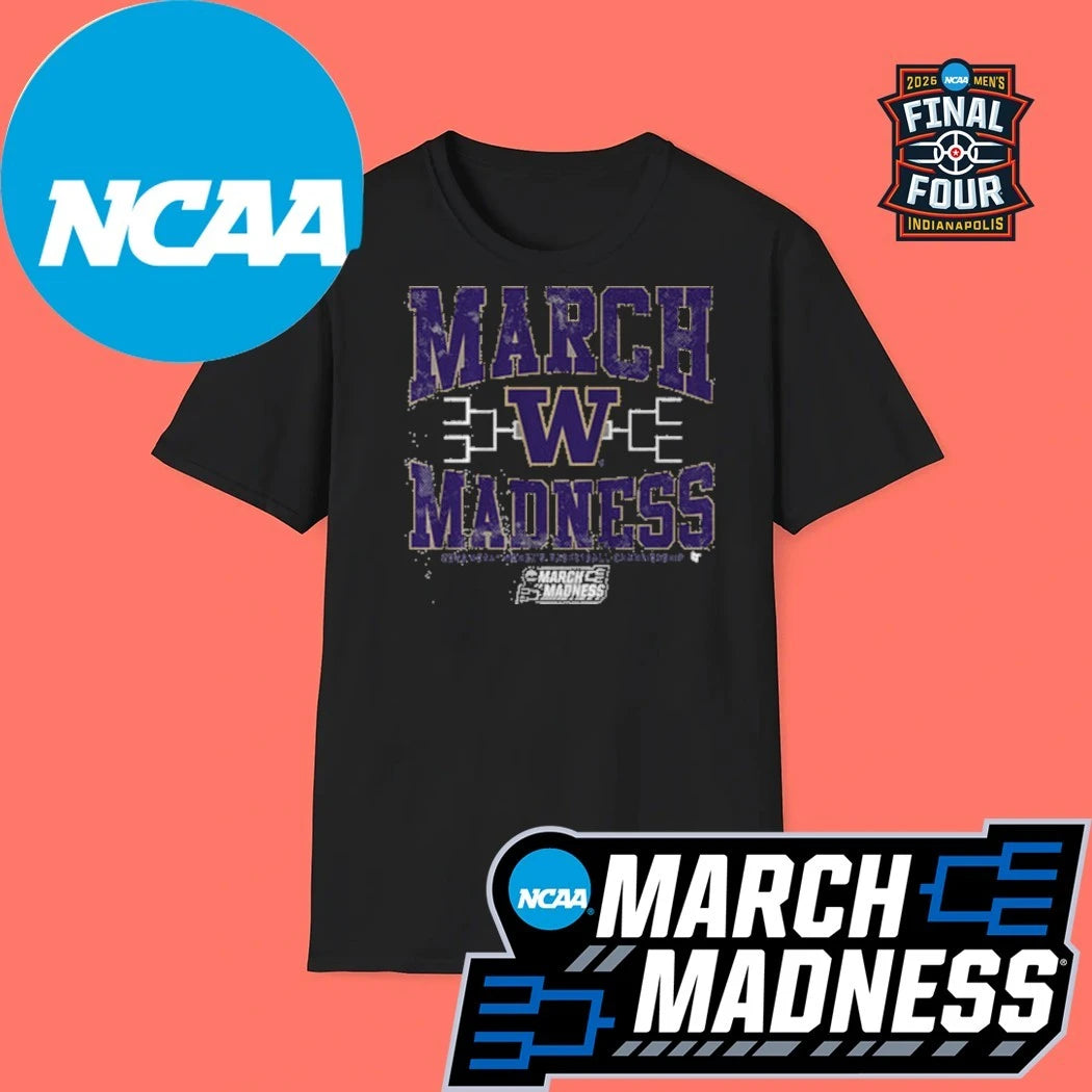 Washington Huskies WBB 2026 NCAA Women’s Basketball Championship March Madness Logo Shirt