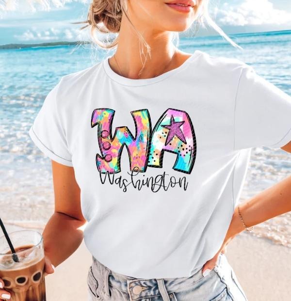 Washington Neon Splash DTF Transfers - THIS IS NOT A SHIRT Hoodie, Sweatshirt | HypeCrazeTee.com