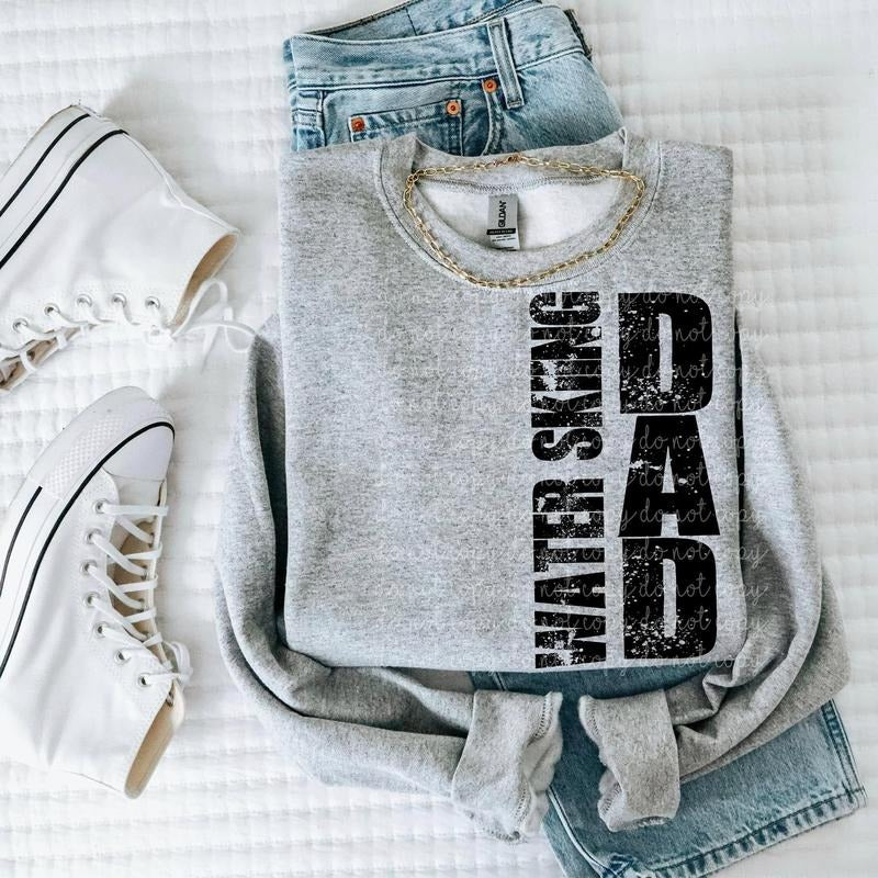 Water Skiing Dad DTF Transfers - THIS IS NOT A SHIRT Hoodie, Sweatshirt | HypeCrazeTee.com