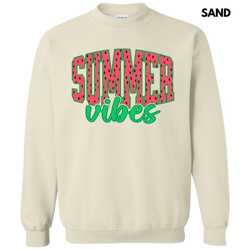 Watermelon Summer Vibes Sweatshirt 'NLB' T-Shirts, Hoodie | HypeCrazeTee.com