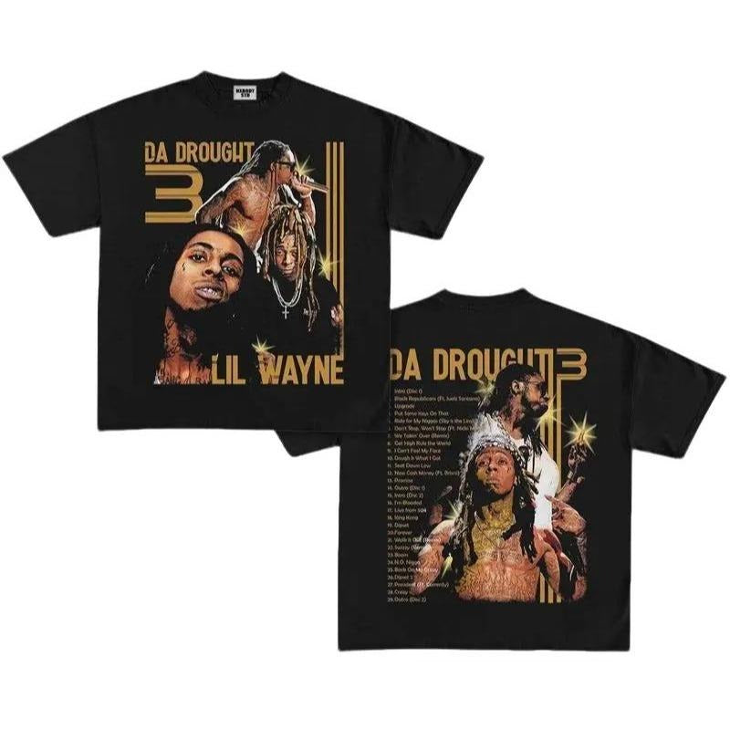 Wayne Rap Icon Shirt Music Graphic Streetwear Tee Hoodie, Sweatshirt | HypeCrazeTee.com