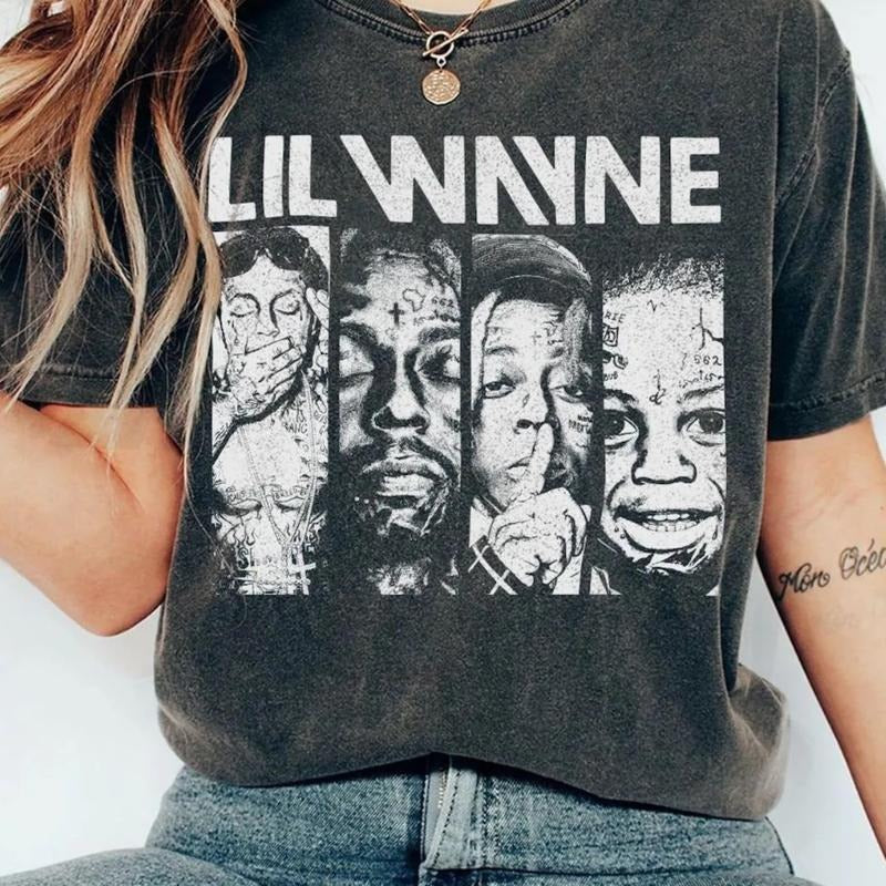 Wayne Rap Tour 2025 Vintage Shirt Casual Streetwear Styles Summer Gifts Hoodie, Sweatshirt | HypeCrazeTee.com