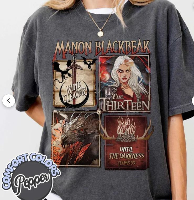 We Are Thirteen Shirt Now Until Darkness Claims Acotar Crescent City Manon Blackbeak Throne Glass Shirt Sjm Bookish Shirtstyle{N002}2 T-Shirts, Hoodie, Sweatshirt