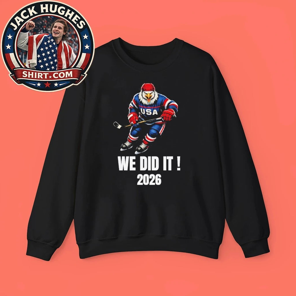 We Did It 2026 USA Hockey Trending Shirt