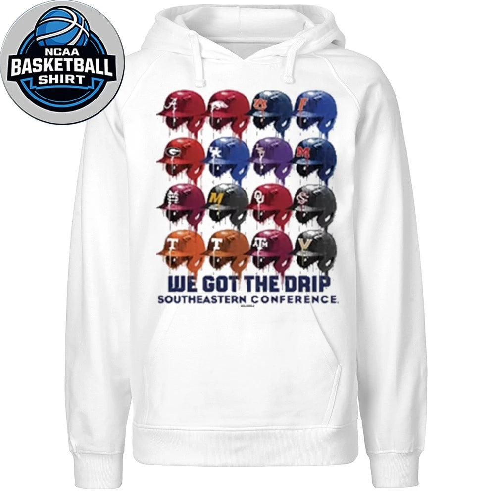 We Got The Drip Southeastern Conference SEC White Drip Shirt