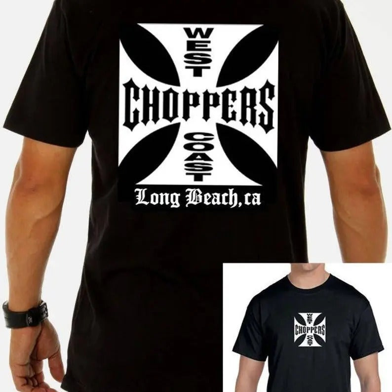 West Coast Choppers 2 Sided T-Shirt, Sweatshirt, Hoodie, Shirt For Men Casual Classic - Trendy Shirt - Unisex T-shirt...
