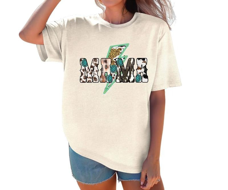 Western Boho Cow Mama Comfort colors Tee shirt Hoodie, Sweatshirt | HypeCrazeTee.com