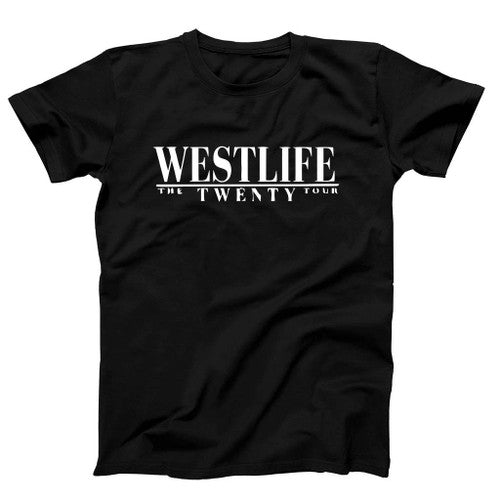 Westlife 2019 Reunion The Twenty Tour Man's T-Shirt Tee