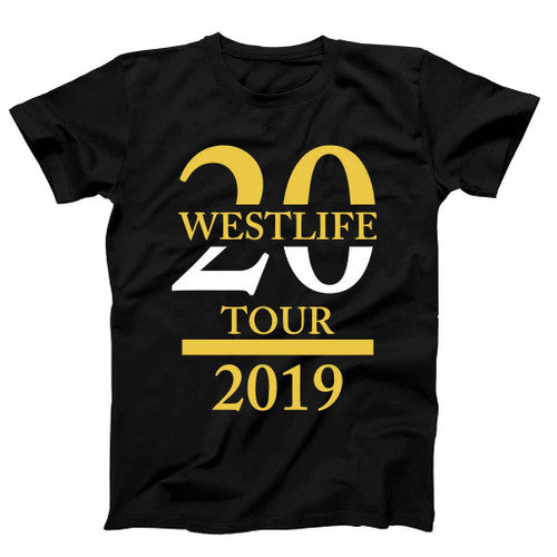Westlife Concert Tour 2019 Man's T-Shirt Tee