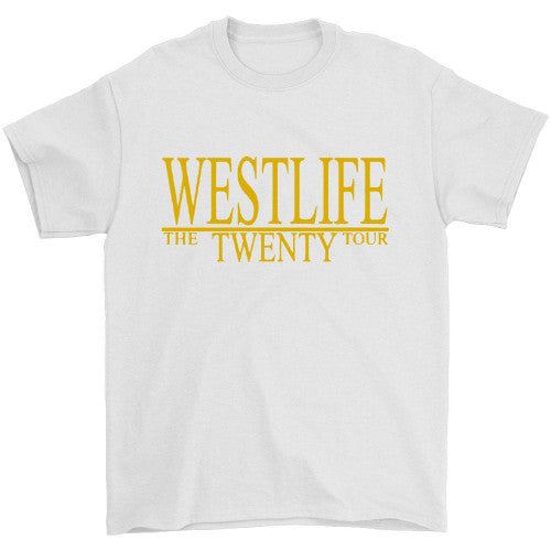 Westlife Reunion Tour Concert Man's T-Shirt Tee
