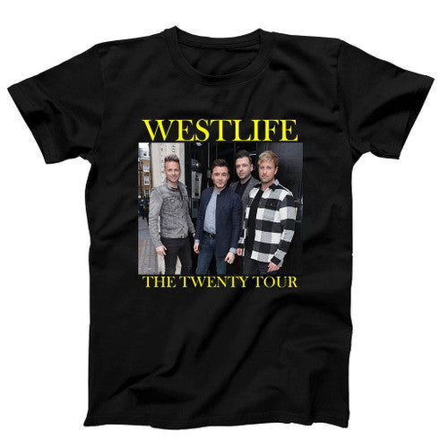 Westlife The Twenty Tour 2019 Man's T-Shirt Tee