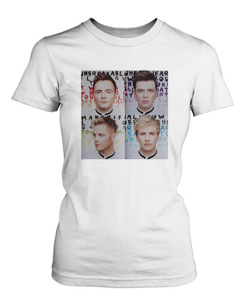 Westlife Tour Women's T-Shirt Tee