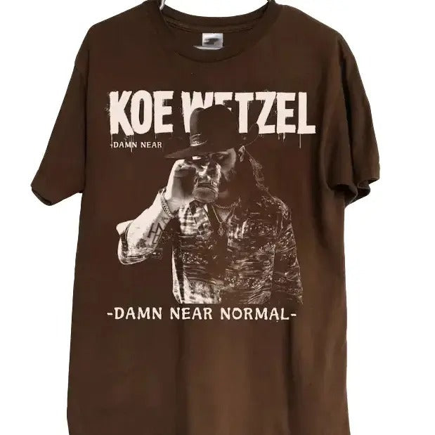 Wetzelll tour 2024 shirt, Koe Music 2024 Shirt, Wetzell Fan Lover Gift, Wetzel country music shirt Classic Cotton Hoodie,...