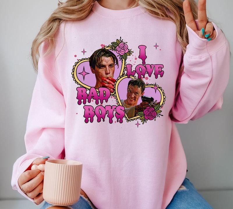 What's Your Favorite Scary Movie Shirt, Love Bad Boys Clipart, Halloween Character Friends Shirt, Halloween Horror Shirt,...