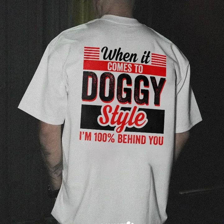 When It Comes To Dgy Style T-shirt