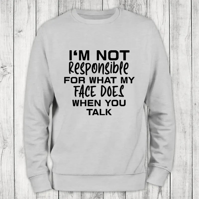 When You Talk Sweatshirt Classic Womenswear T-Shirts, Hoodie | HypeCrazeTee.com