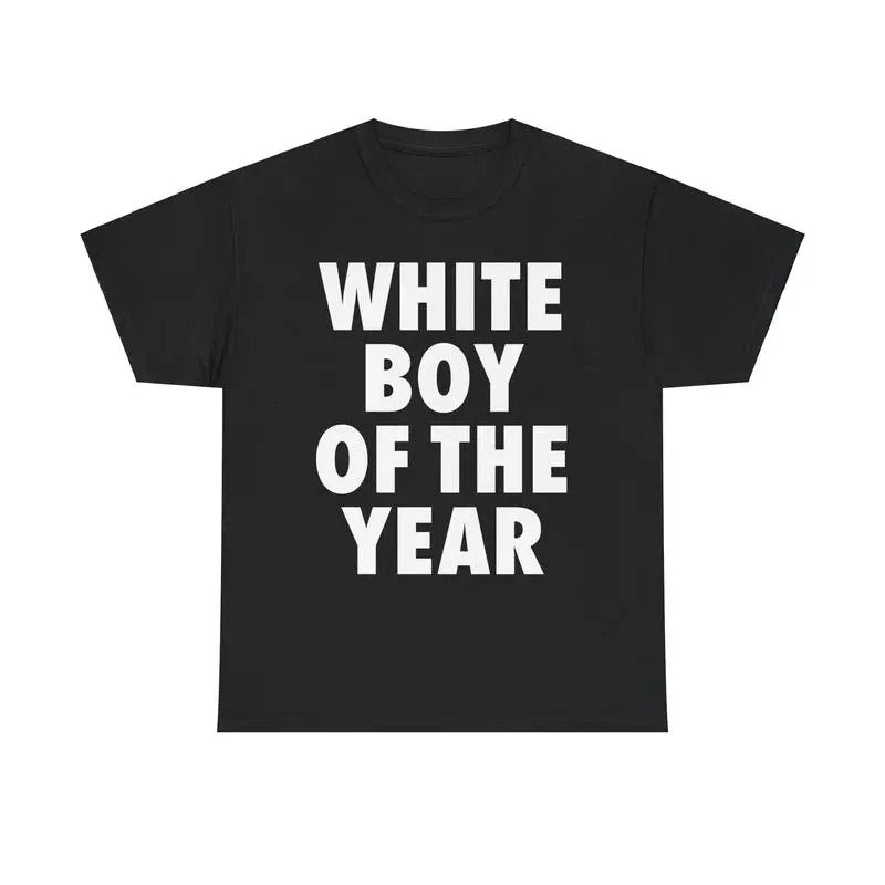 White Boy of the Year Shirt, Funny Xmas Shirt, Holiday Crewneck Tee, Gift for Men Hoodie, Sweatshirt | HypeCrazeTee.com