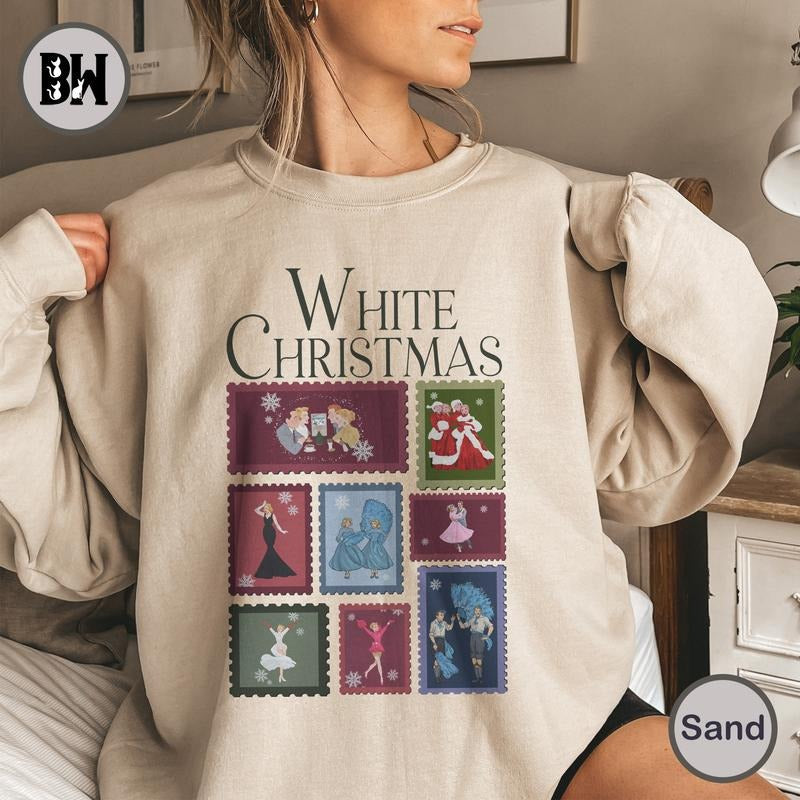 White Christmas Movie Shirt, Christmas Holiday Shirt, White Christmas Movie 1954 Shirt, Christmas Shirt, Wallace And...