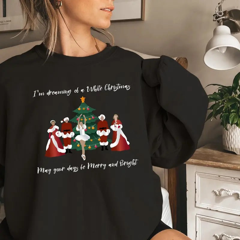 White Christmas Shirt, White Christmas Movie 1954 Shirt, Wallace and Davis Shirt, Haynes Sisters Sweatshirt, Christmas...