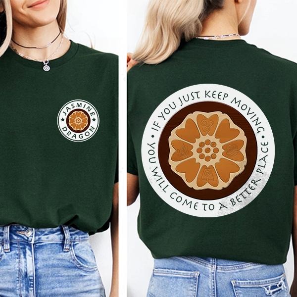 White Lotus Tile Shirt, Jasmine Dragon Tea House Sweatshirt, Uncle Iroh Sweatshirt, Avatar Shirt, The Last Airbender...