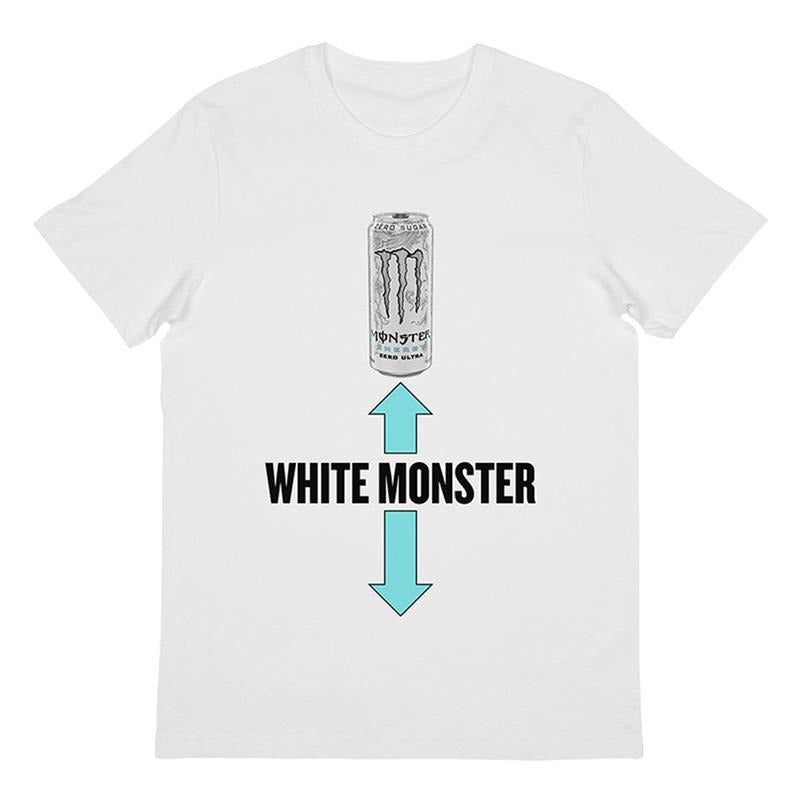 White Monster White Tee funny summer t-shirts, T-shirt white monster Hoodie, Sweatshirt | HypeCrazeTee.com