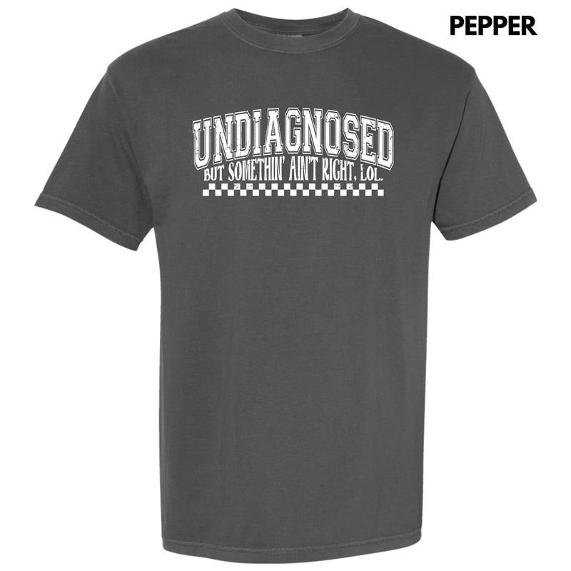 White Undiagnosed Comfort Colors T-Shirt 'NLB' Hoodie, Sweatshirt | HypeCrazeTee.com