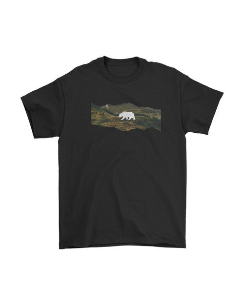White Bear Graphic Man's T-Shirt Tee