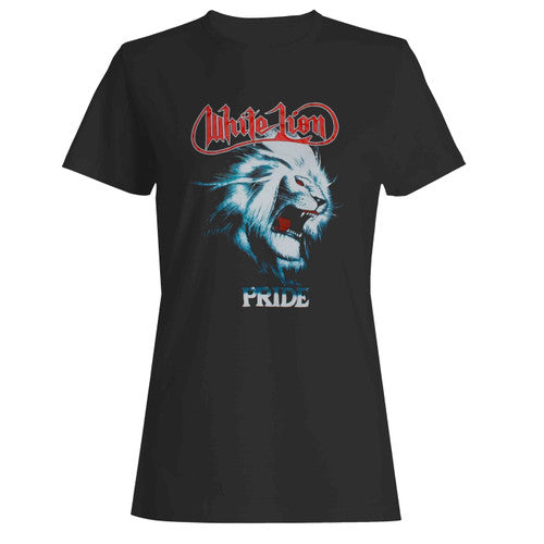 White Lion Pride Rock N Roar Tour 88 Women's T-Shirt Tee