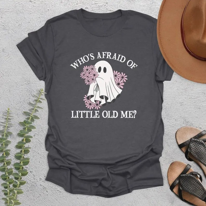 Who'S Afraid Little Old Svviifty Ghost Shirt Funny Halloween Shirt Spooky Svviift Shirt TPD Ghost Cotton Basic T-Shirts, Hoodie, Sweatshirt