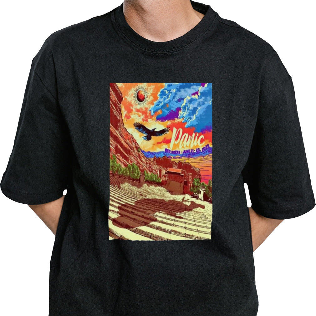 Widespread Show At Panic Red Rocks On Jun 21-23 2024 Poster Shirt