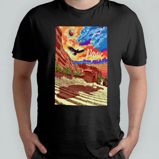 Widespread Show At Panic Red Rocks On Jun 21-23 2024 Poster Shirt
