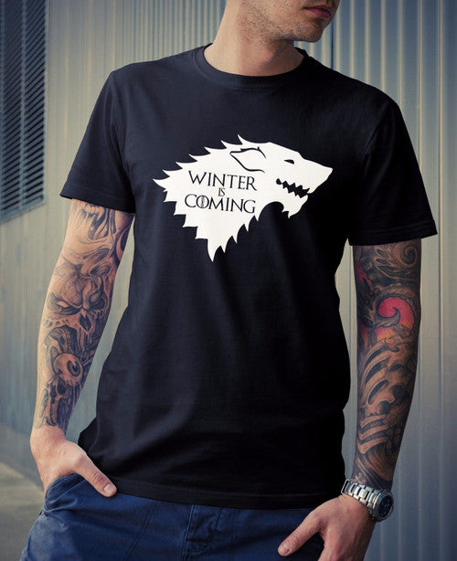 Winter Is Coming Game Of Thrones Man's T-Shirt Tee