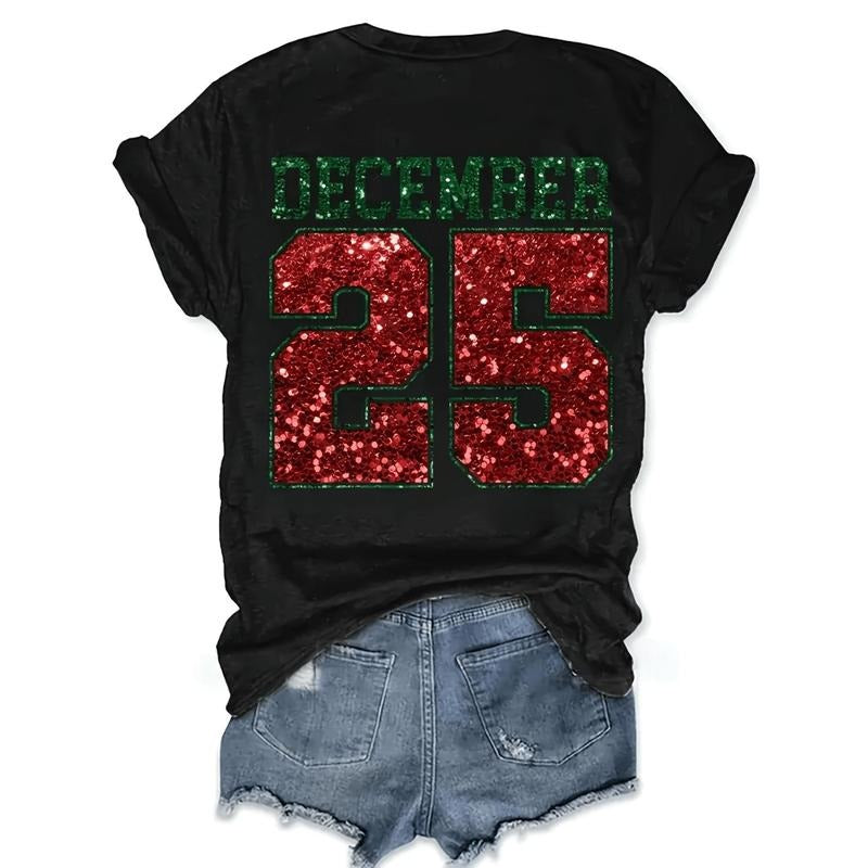 Women'S Christmas 25th Birthday T-Shirt