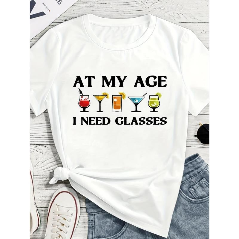 Women'S T-shirt, With Its Simple Yet Refined Design, Creating A Versatile Style That Perfectly Embodies A Woman'S Elegant...