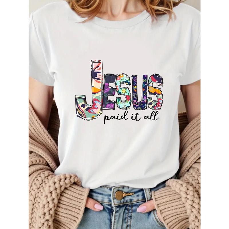 Women's "Jesus Paid It All" Graphic T-Shirt