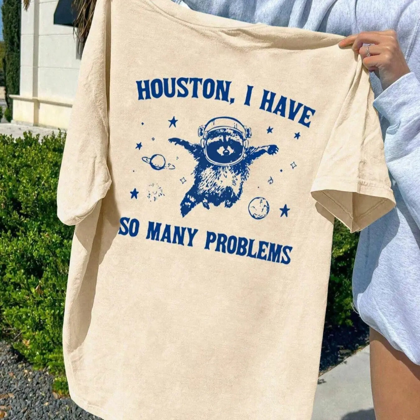 Cartoon Animal & Letter Print Round Neck Casual Drop Shoulder Short Sleeve Summer Clothes Daily T-Shirts, Hoodie, Sweatshirt