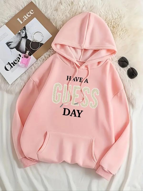 Women's Casual Fashion Loose Cartoon Pattern Print Hoodie, Fall & Winter Fitted Sporty Sweatshirt, Moderate Fabric...