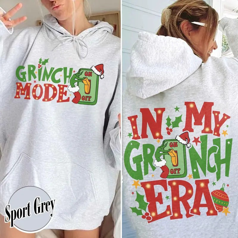 Women's Christmas Shirt: In My Christmas Era Sweatshirt - Fabric, Pullover Hoodie | HypeCrazeTee.com