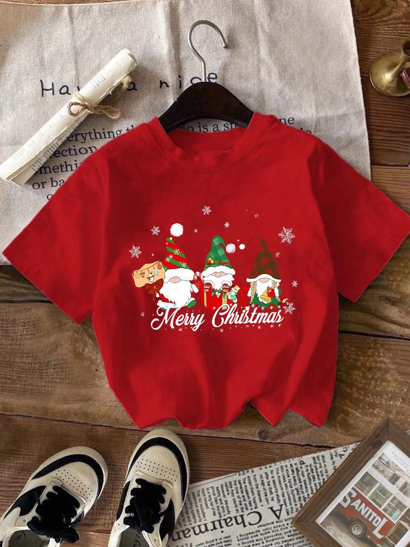 Themed Letter Print Round Neck Casual Short Sleeve Daily Spring & Fall T-Shirts, Hoodie, Sweatshirt