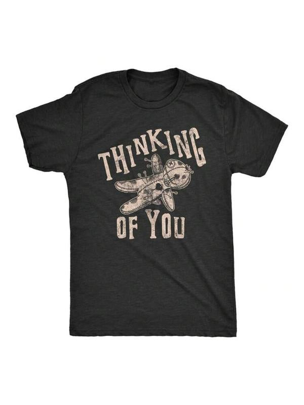 Women's Dog & Letter Print Round Neck Graphic Tee, Vintage Trendy Casual Short Sleeve T-shirt for Daily Wear, Ladies...