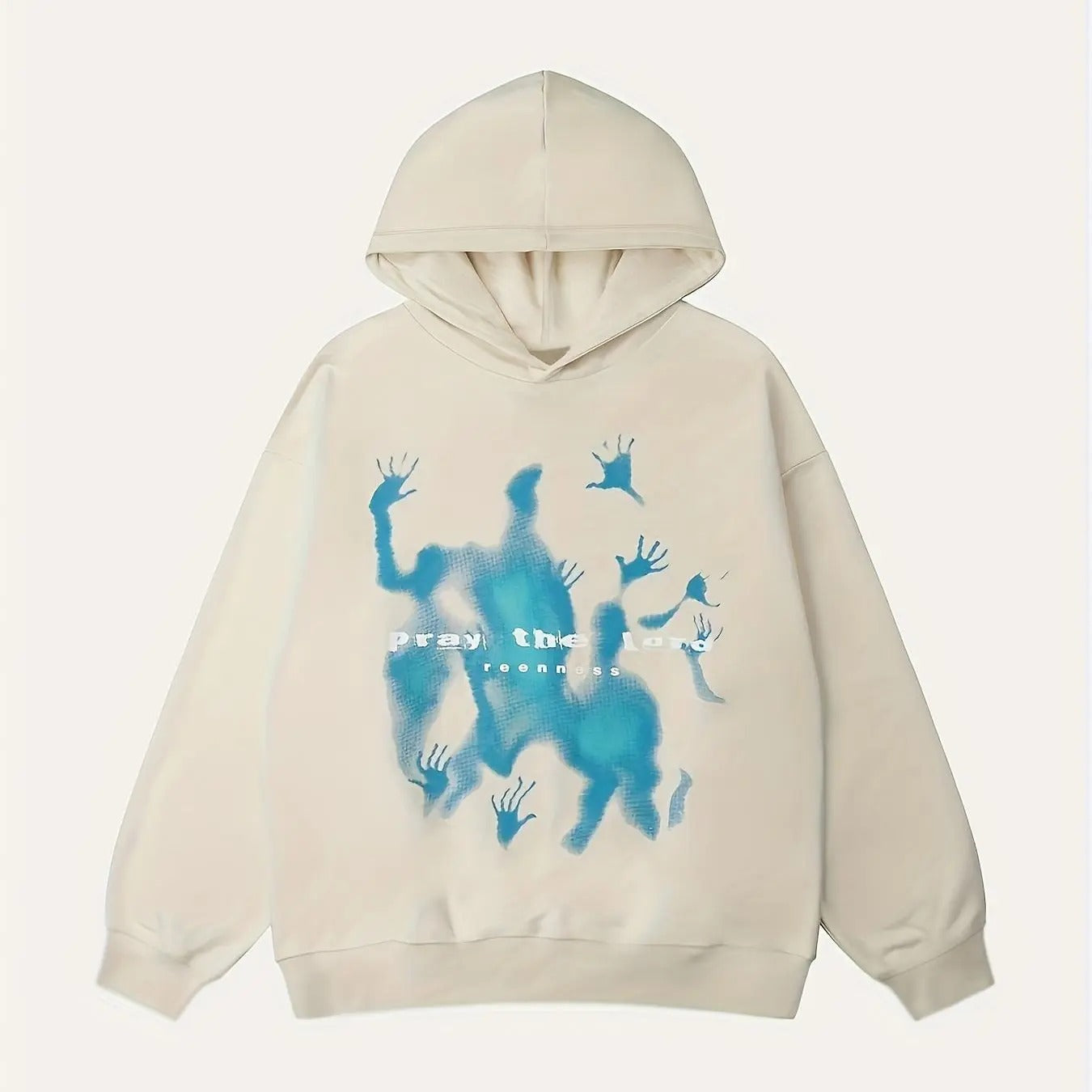 Women's Letter Graphic Print Drop Shoulder Hoodie, Fashion Casual Hooded Sweatshirt for Daily Holiday Outdoor Wear, Women...