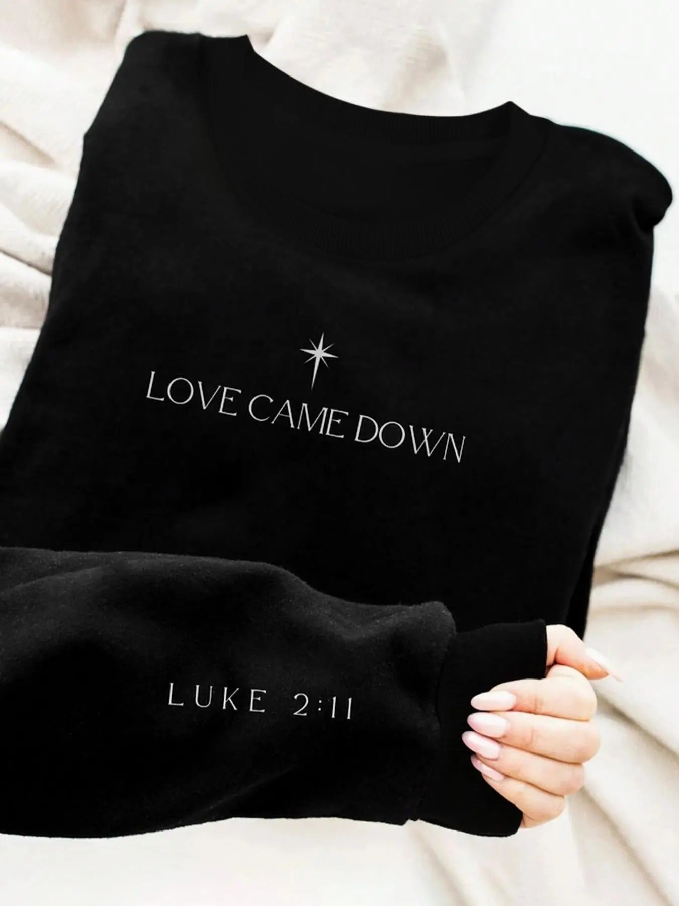 Women's Letter Print Crew Neck Pullover Sweatshirt, Casual Long Sleeve Sweatshirt for Spring & Fall, Women's Top for...
