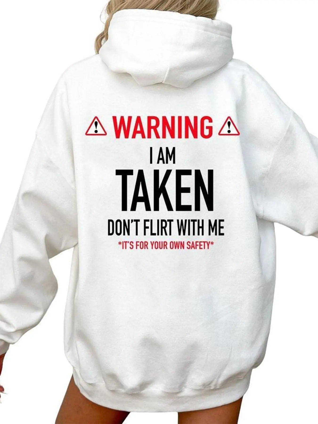 Women's Letter Print Hoodie, Casual Long Sleeve Hooded Sweatshirt for Fall & Winter, Fashion Ladies' Top for Daily Wear...