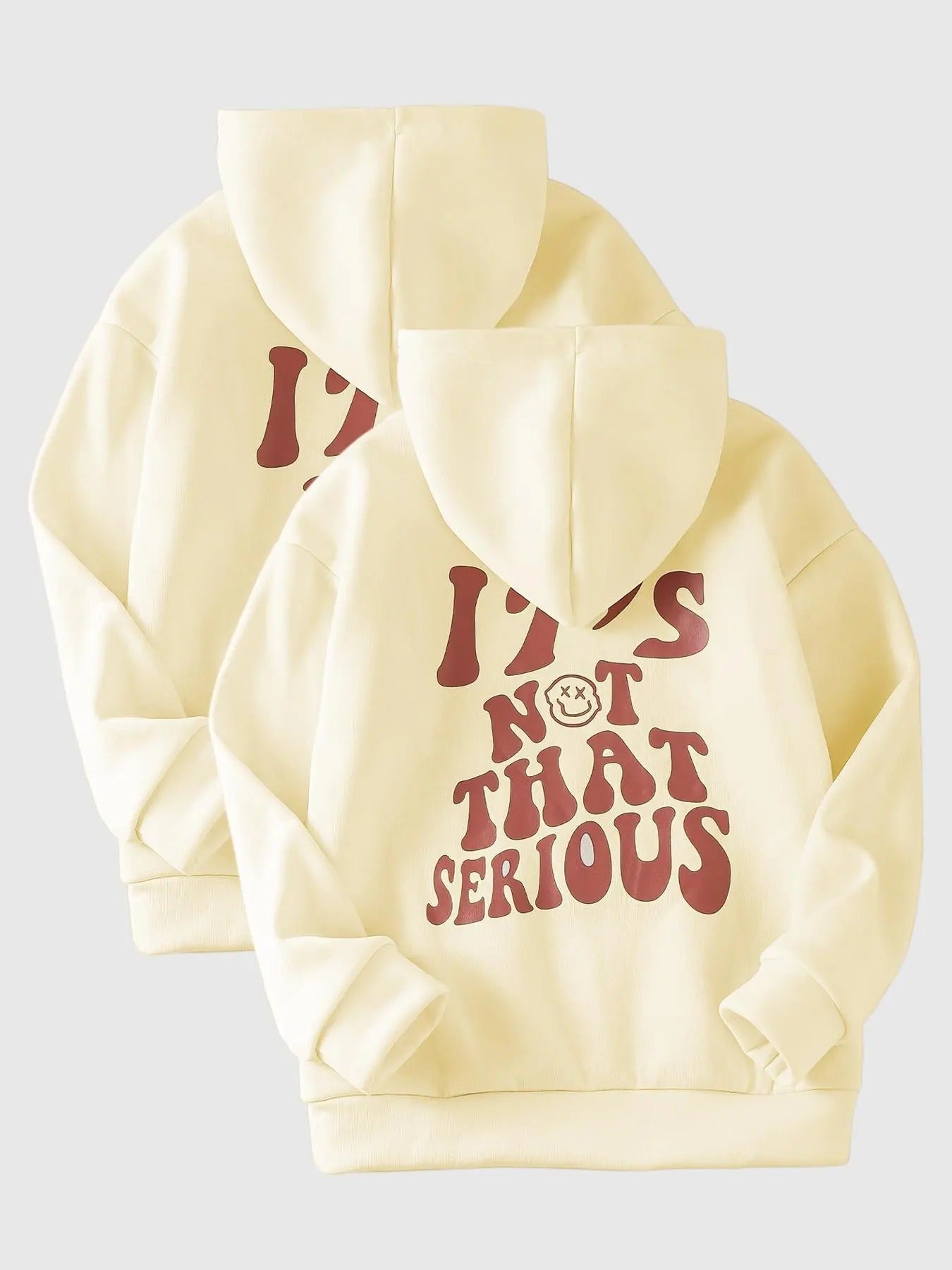Women's Letter Print Hoodie, Fashion Casual Hooded Sweatshirt for Daily Holiday Outdoor Wear, Ladies Clothes for All...