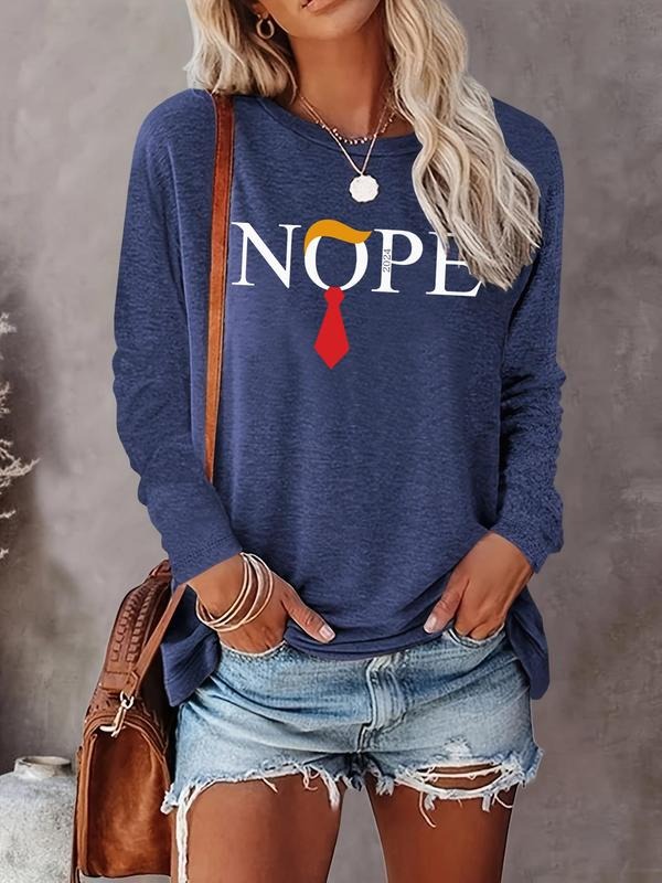 Letter Print Round Neck Casual Short Sleeve Crew Neck Daily Clothes All Seasonsstyle{N002}5 T-Shirts, Hoodie, Sweatshirt