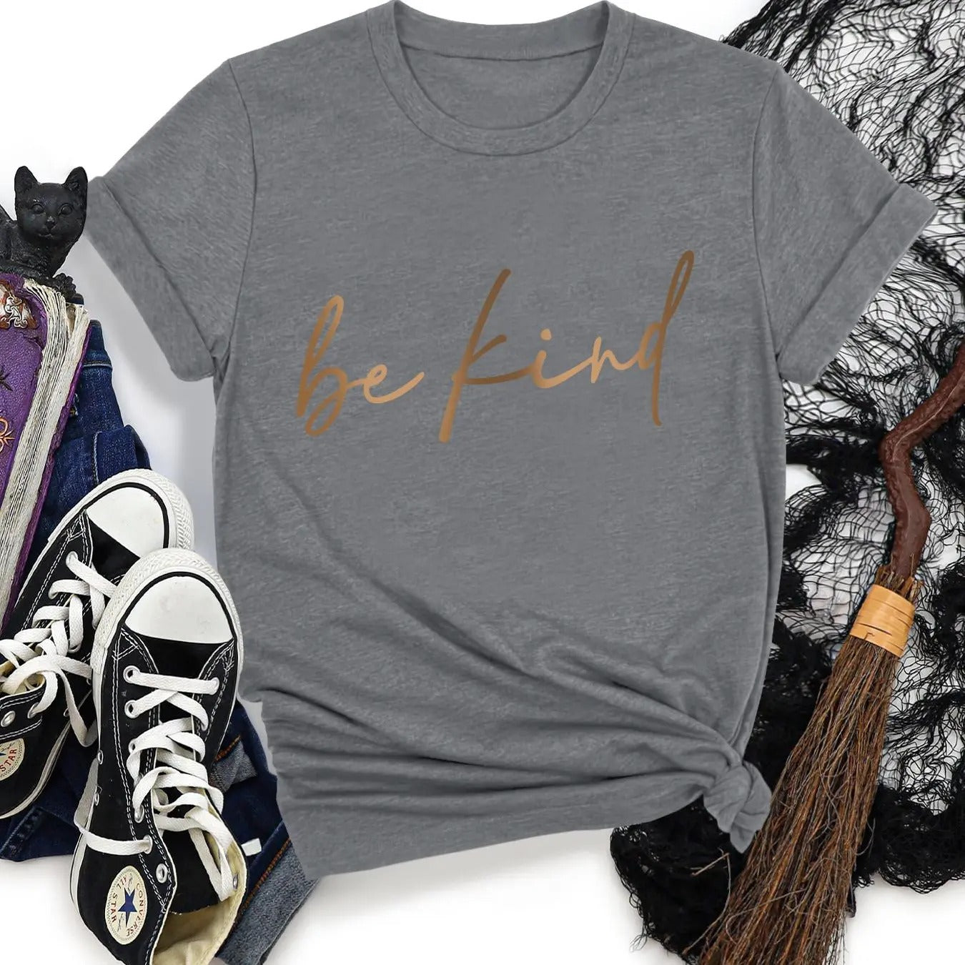 Letter Print Round Neck Casual Short Sleeve Crew Neck Daily Clothes All Seasonsstyle{N002}6 T-Shirts, Hoodie, Sweatshirt