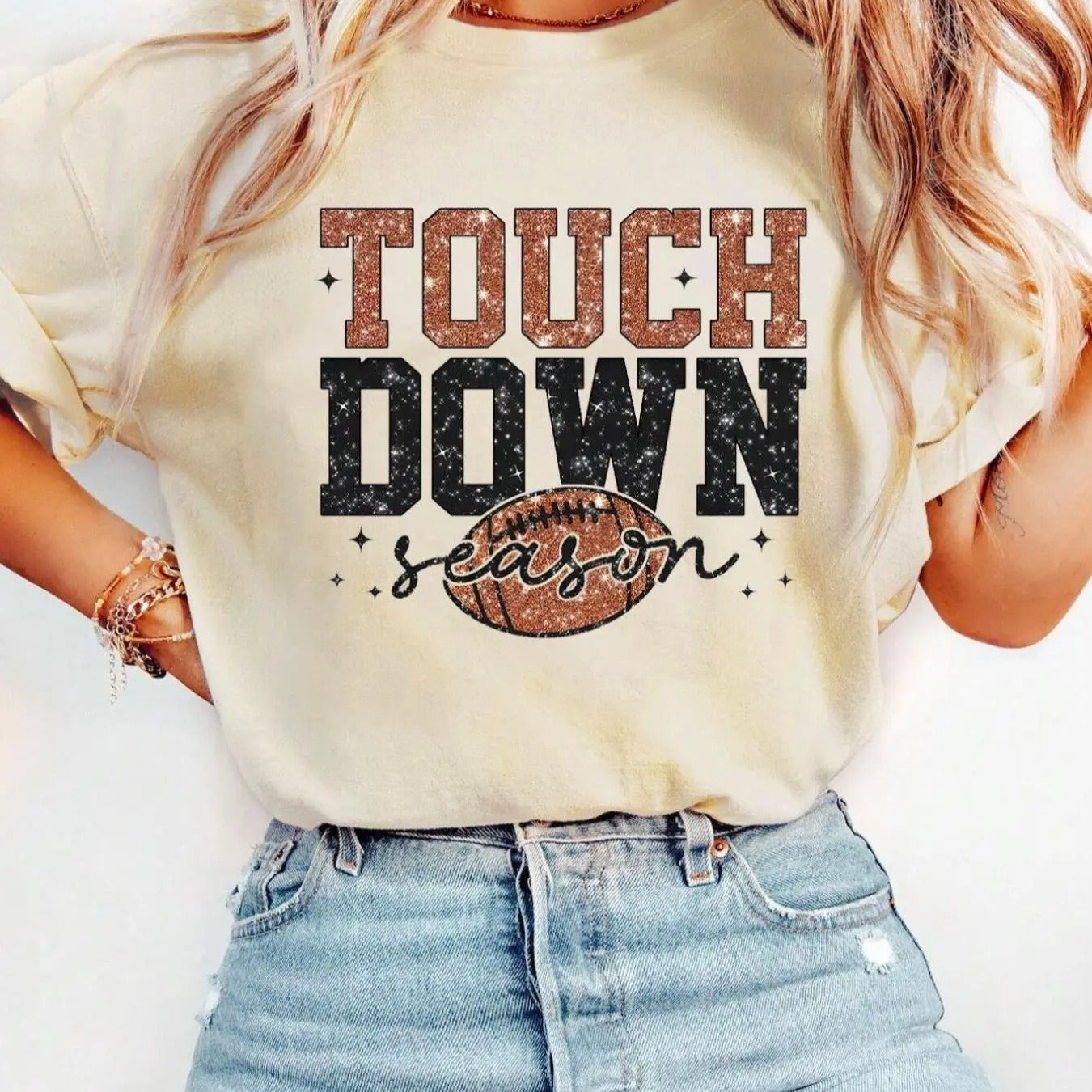 Women's Letter Print Round Neck Tee, Casual Short Sleeve Crew Neck T-shirt for Summer, Fashion Women's Top for Daily...