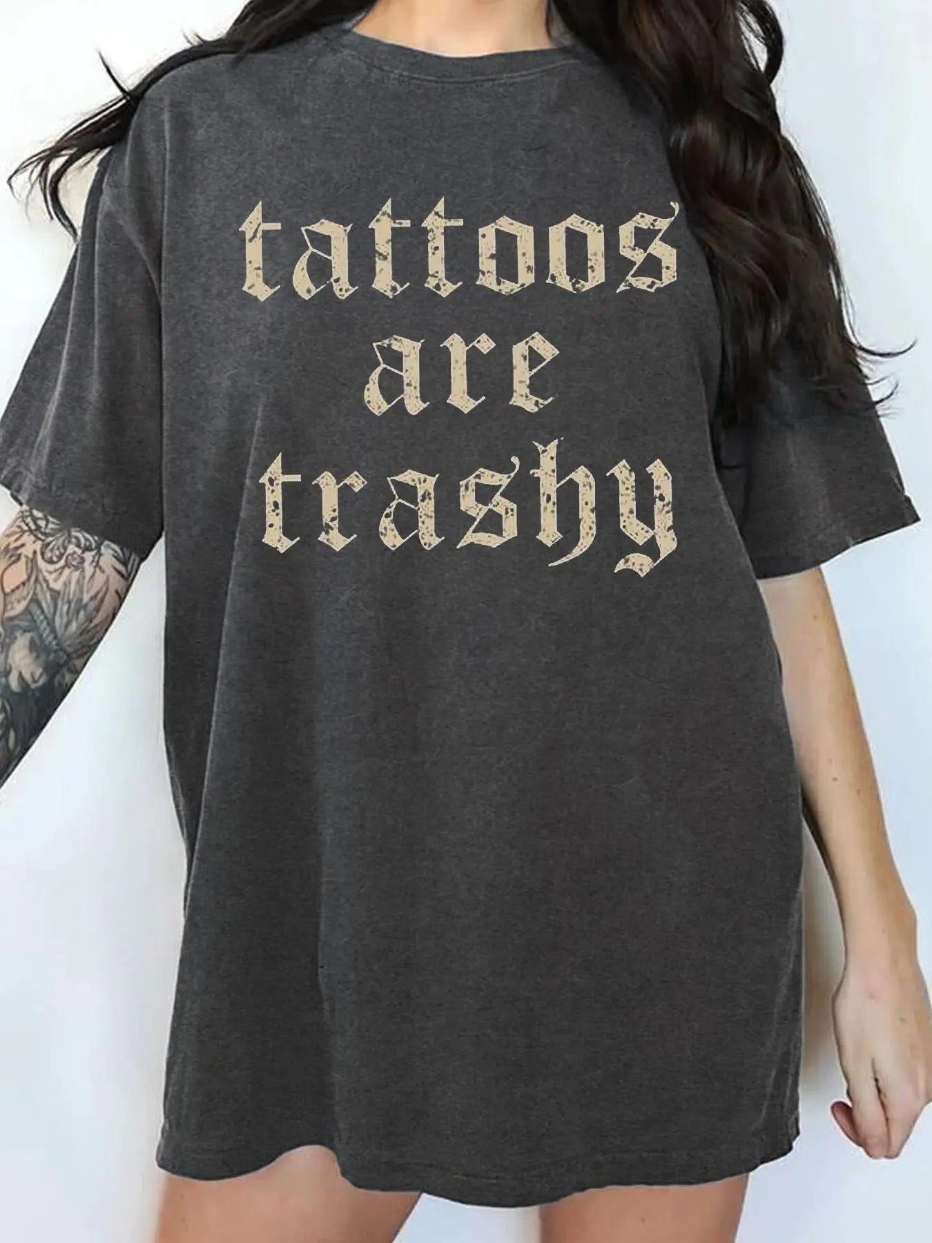 Women's Letter Print Round Neck Tee, Fashion Casual Crew Neck T-shirt for Daily Holiday Vacation Outdoor Wear, Ladies...